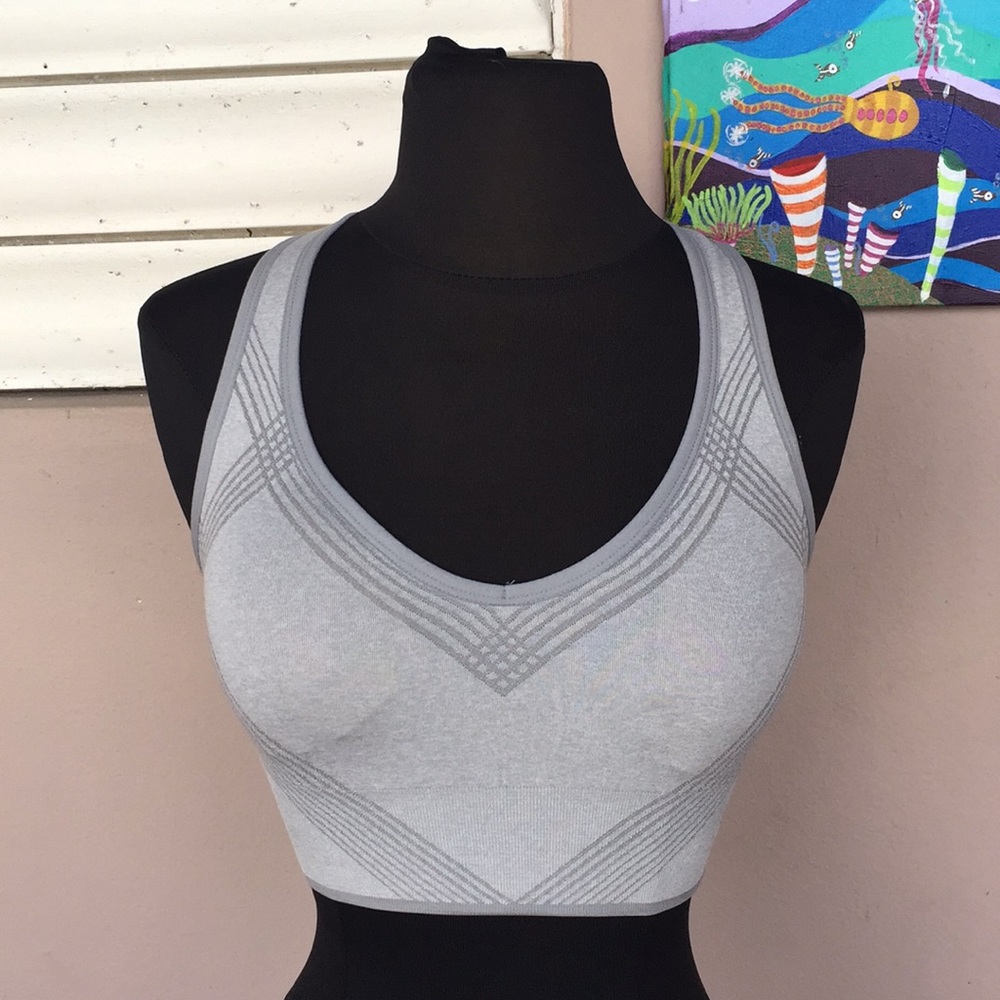 New Balance Gray Sports Bra Size S